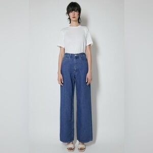 Moussy Wide Straight Leg Jeans in size 24
